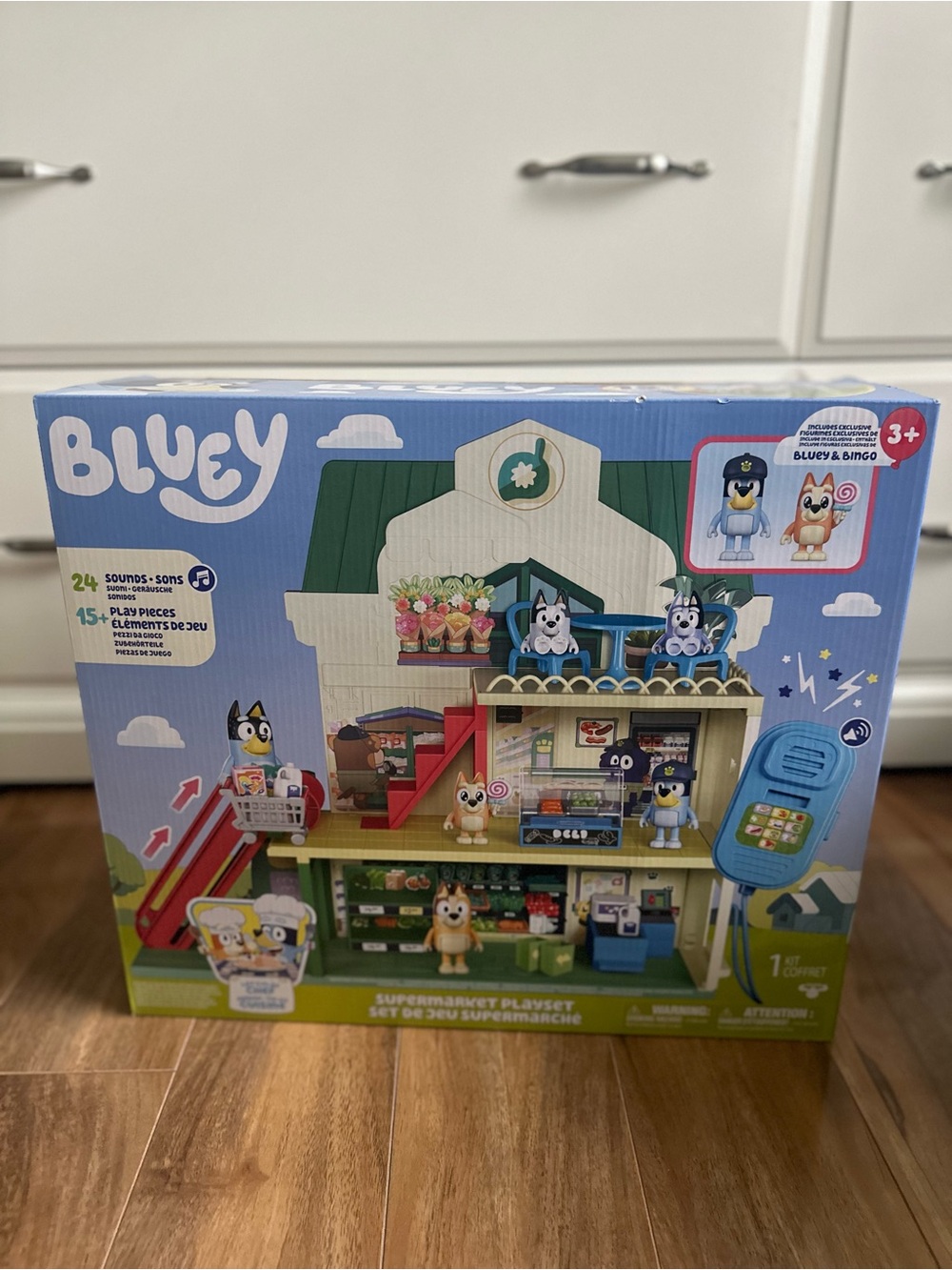 Bluey Let’s Play Chef Supermarket Playset